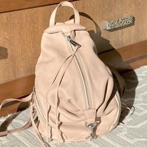 Rebecca Minkoff Julian Backpack in Dusty Pink